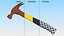 Hammer with Fiberglass Handle