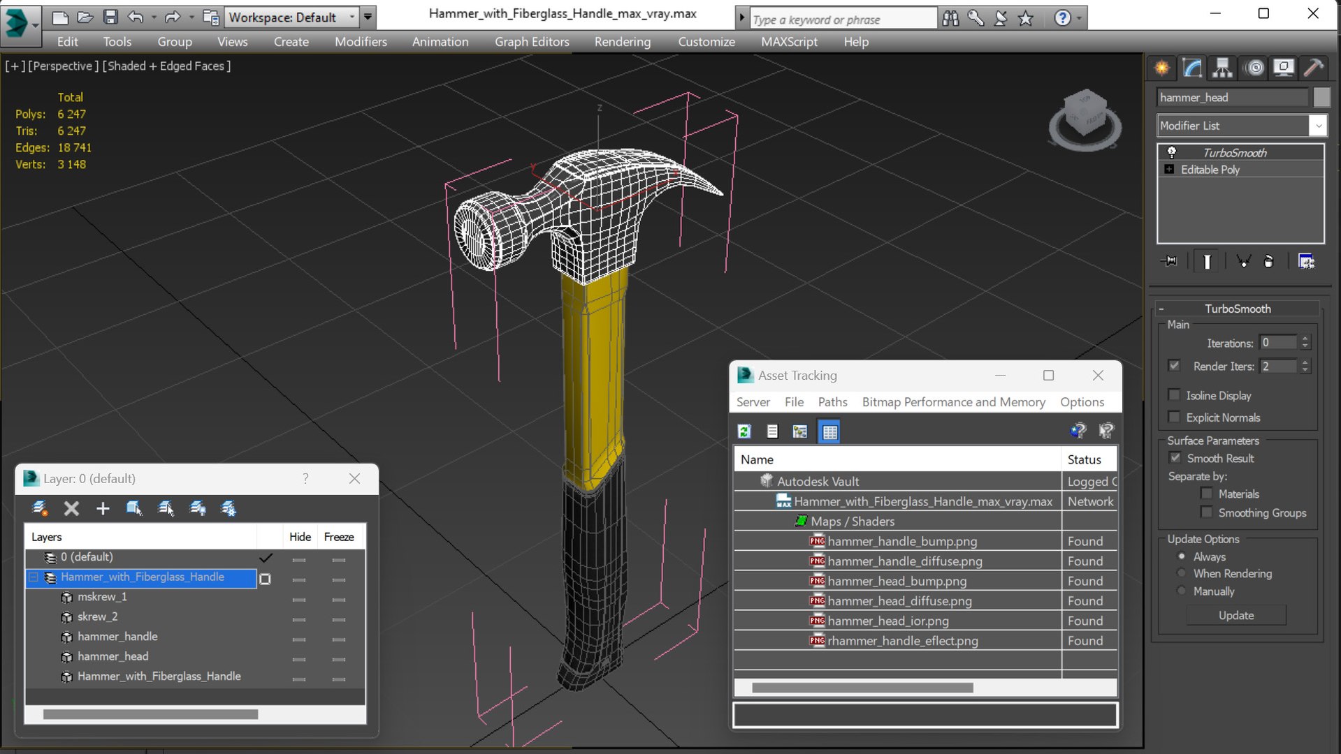 3D Hammer with Fiberglass Handle https://p.turbosquid.com/ts-thumb/3F/KcGWsA/ep/hammerwithfiberglasshandlevray3dmodel019/jpg/1693367313/1920x1080/fit_q87/7c27bdc795de9bd18ece8ba61a93c783e9d612c6/hammerwithfiberglasshandlevray3dmodel019.jpg