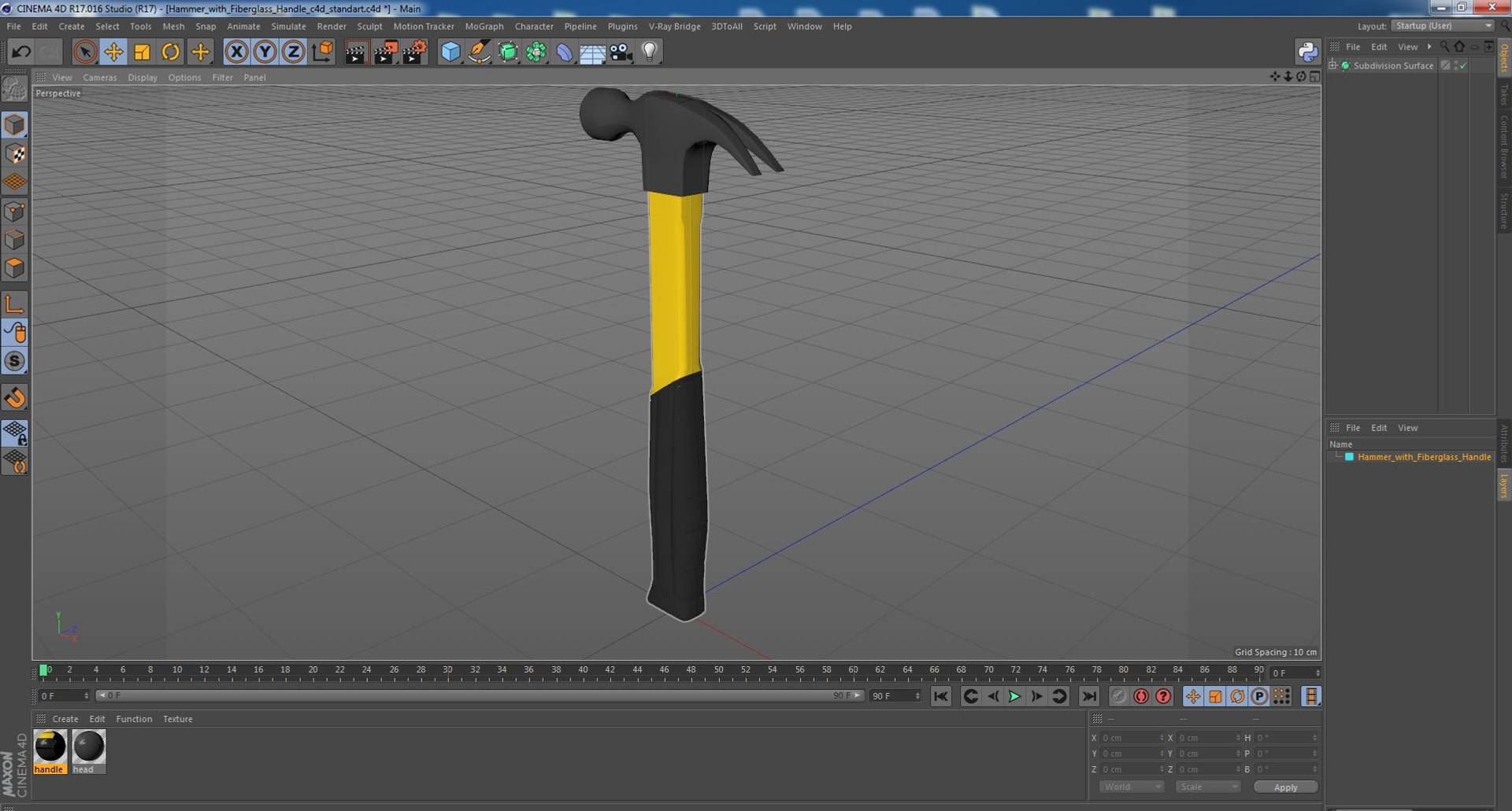 3D Hammer with Fiberglass Handle https://p.turbosquid.com/ts-thumb/3F/KcGWsA/pH/hammerwithfiberglasshandlevray3dmodel022/jpg/1693367324/1920x1080/fit_q87/1a901871b76e4e0e9784ab35d994c25f6f017e8f/hammerwithfiberglasshandlevray3dmodel022.jpg