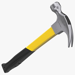 3D Hammer with Fiberglass Handle