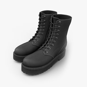 Female Boots Game Ready model