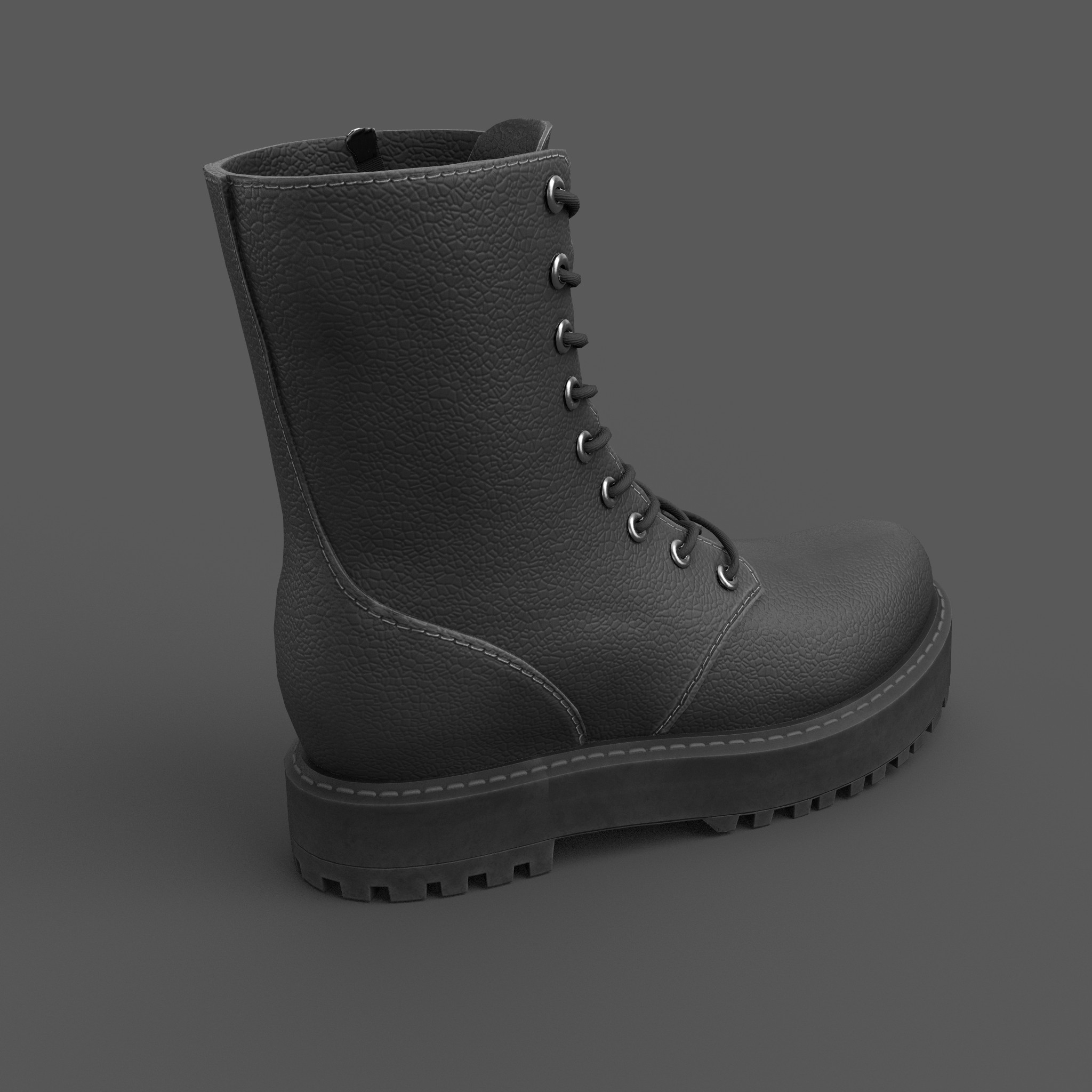 Female Boots Game Ready model - TurboSquid 1815333