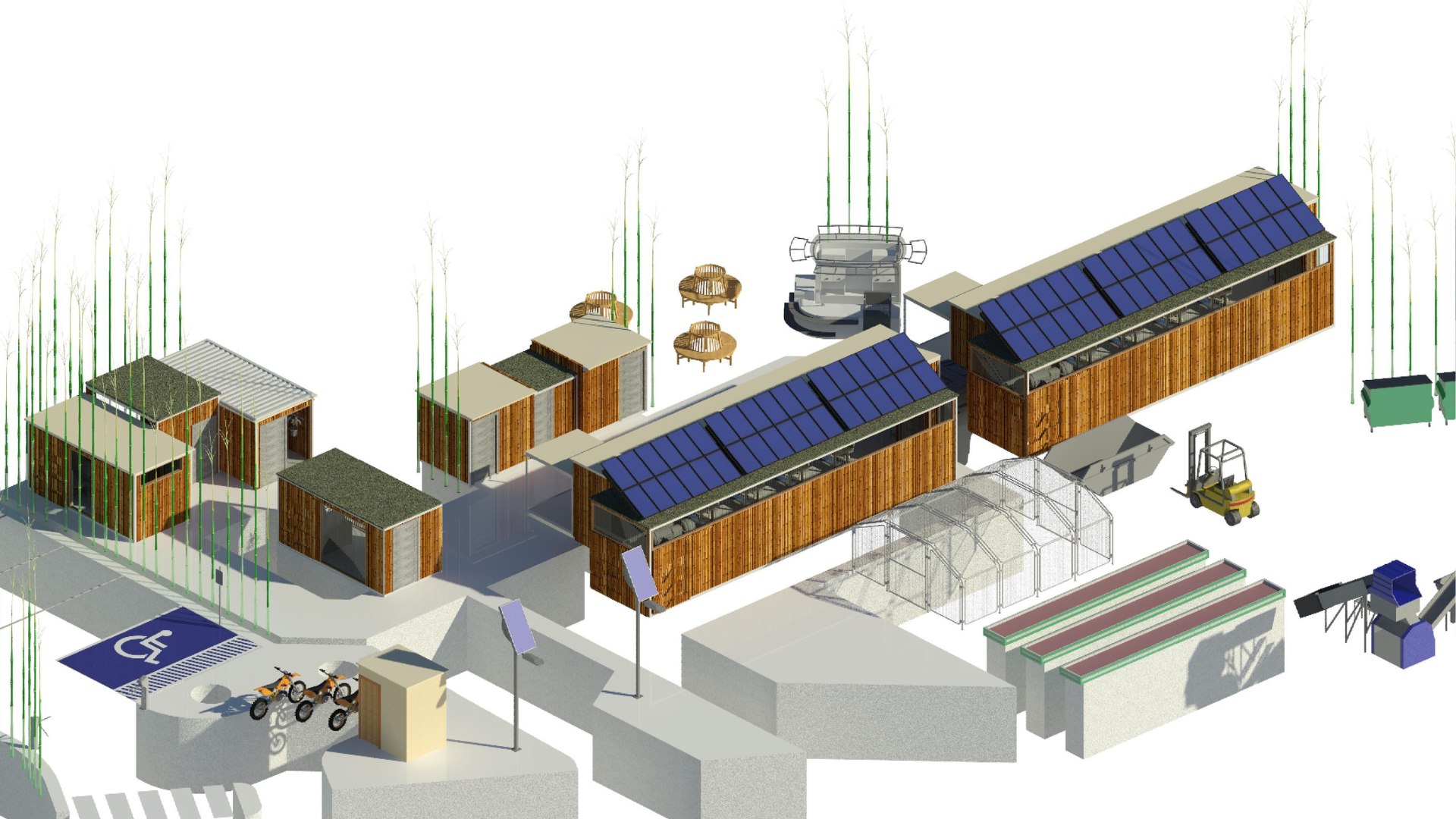 3D Model Design Of A Modular And Sustainable Robotics School For ...