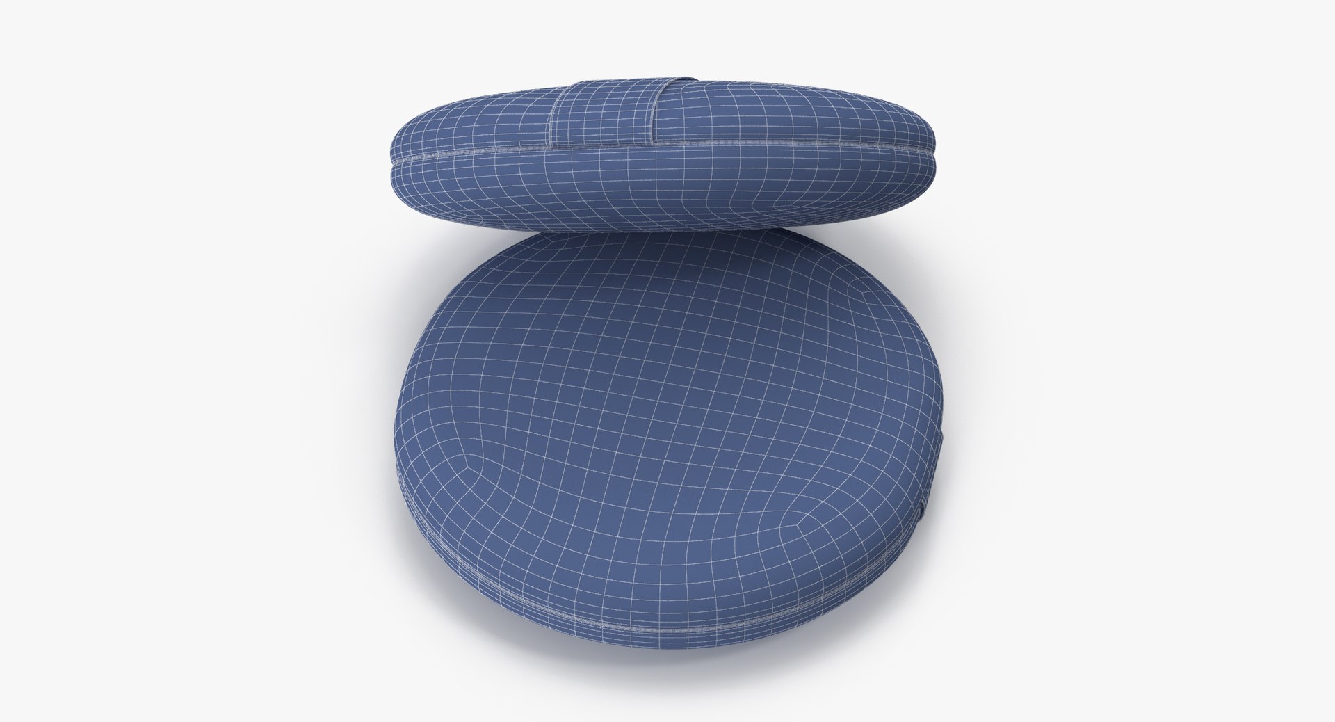 3d Powder Puff Model
