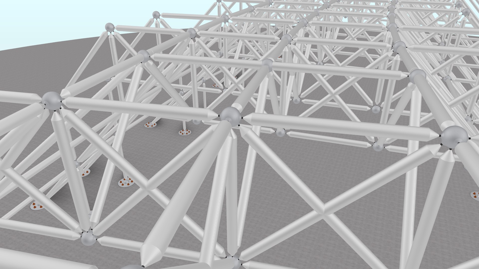 3D Optimal Truss Model 02 Model - TurboSquid 2189853