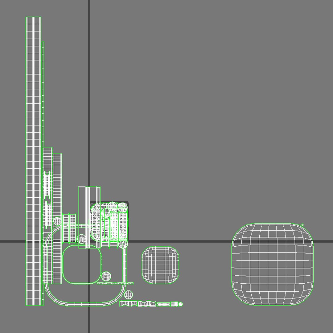 Java Cosmetic Mirror 3D Model - TurboSquid 2280839