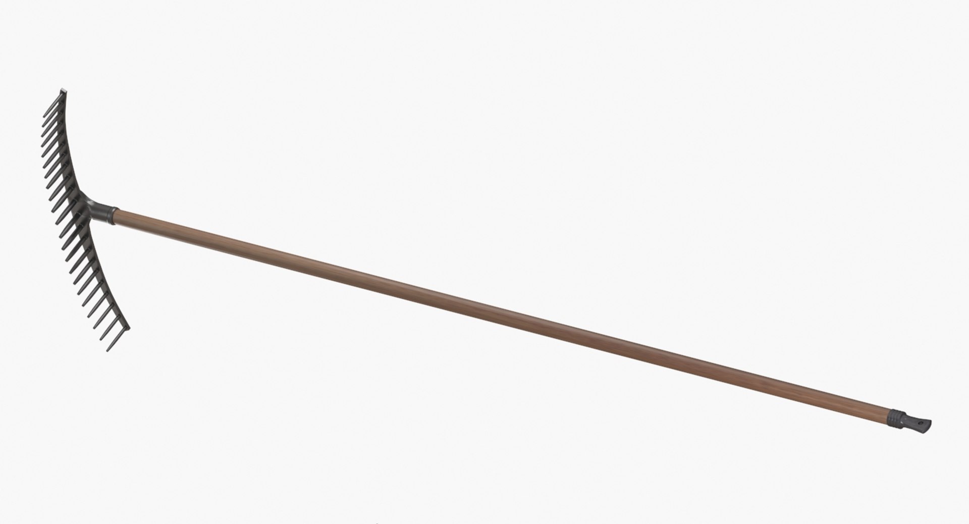 3D Plastic Rake - TurboSquid 1384614