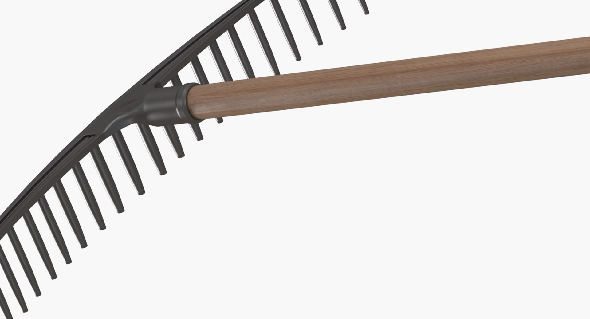 3D Plastic Rake - TurboSquid 1384614
