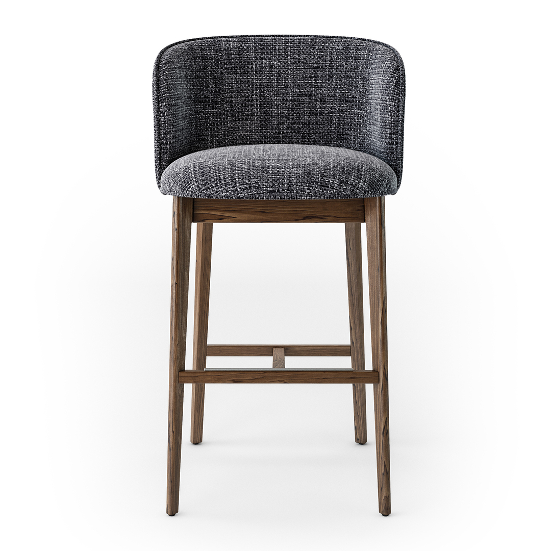 Calligaris Abrey wood stool 3D model TurboSquid 1788348