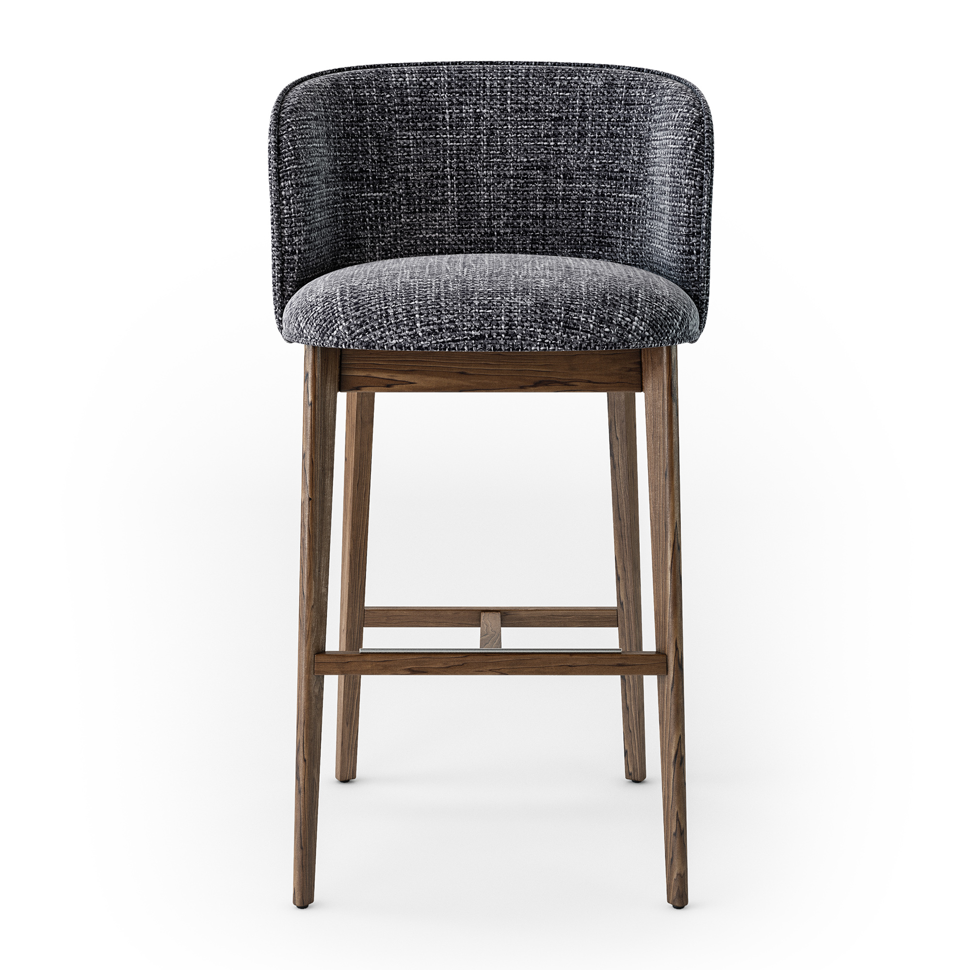 Calligaris Abrey wood stool 3D model TurboSquid 1788348