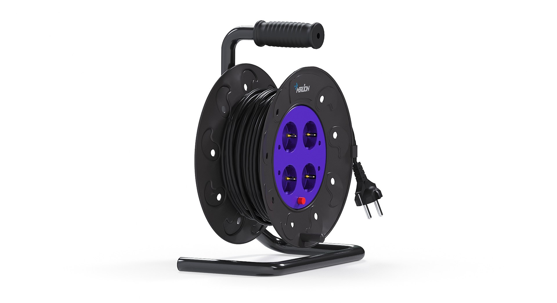 3D Electric extension 4x220 - TurboSquid 2073577