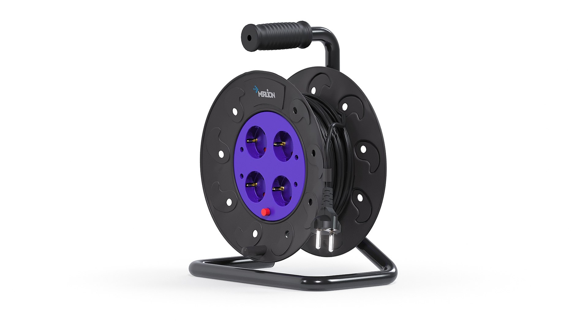 3D Electric extension 4x220 - TurboSquid 2073577