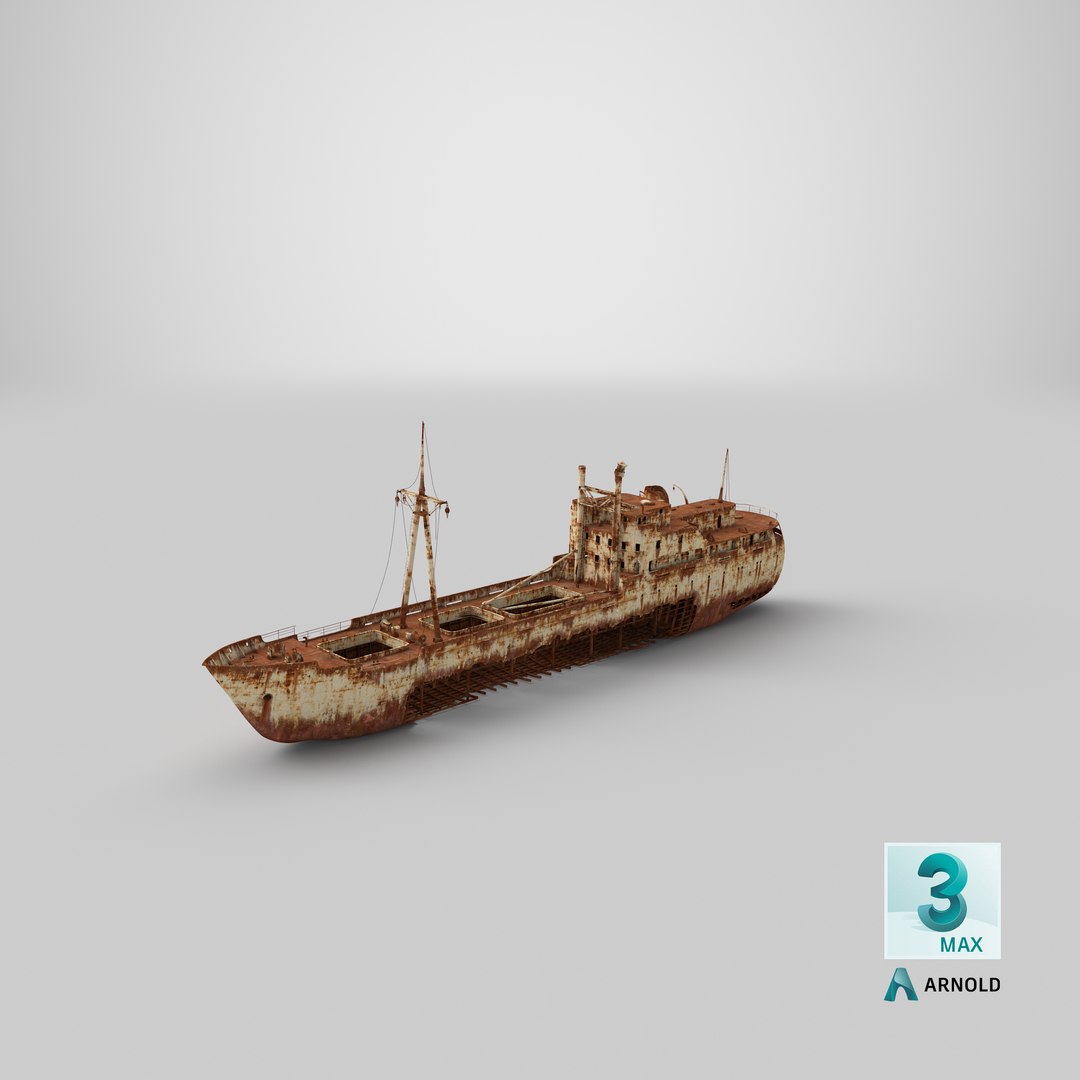 3D rusty ship wreck https://p.turbosquid.com/ts-thumb/3F/dSKGkj/TLf8btxY/stemcell_max_arnold_render/png/1569129202/1920x1080/fit_q87/2f431558c07d7e1817bed4de7dae5d6399143727/stemcell_max_arnold_render.jpg