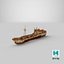 Rusty Ship Wreck
