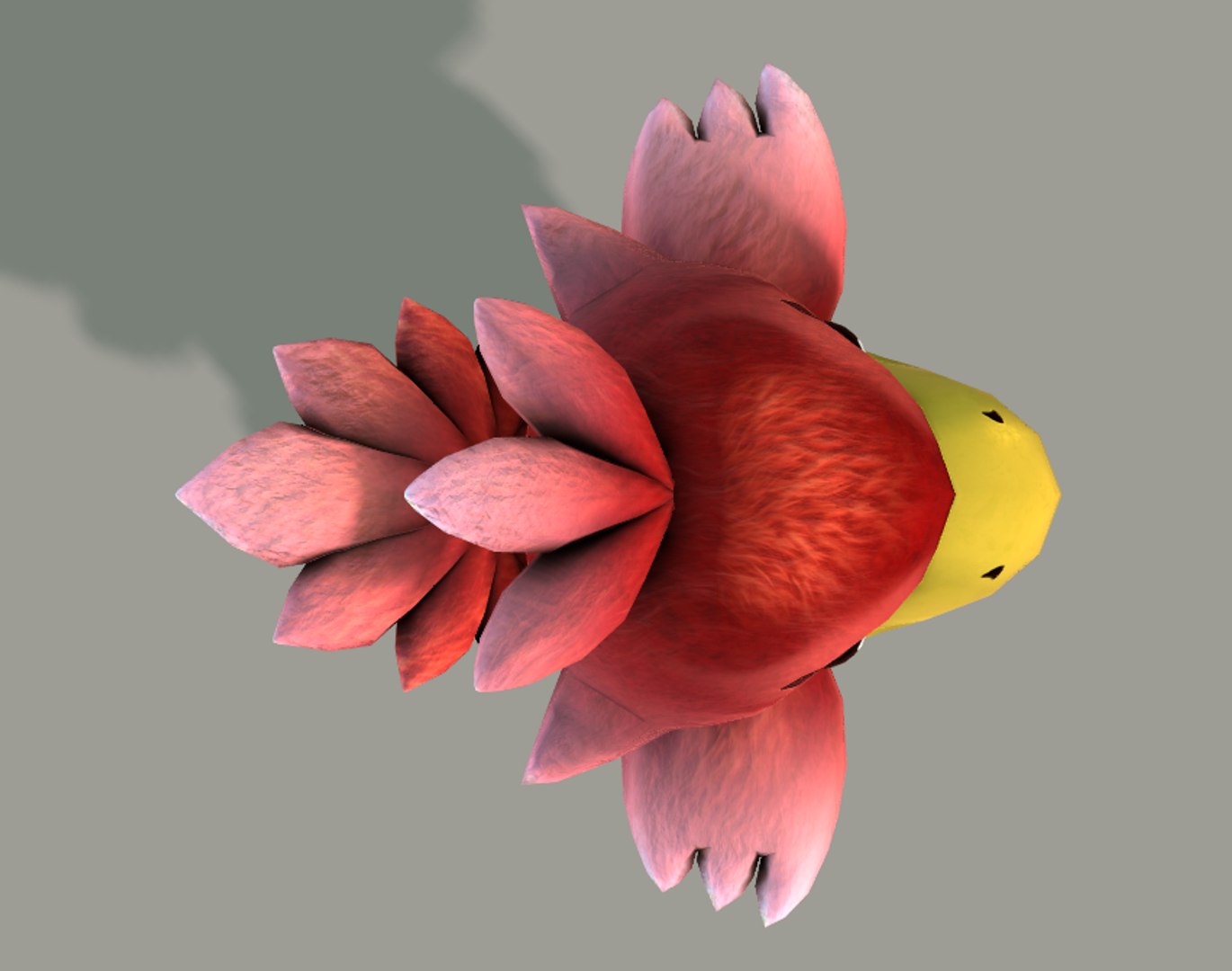3D bird model https://p.turbosquid.com/ts-thumb/3F/eGL7Ll/quq9n9WP/capture_2018_07_01_00_07_31_822/png/1530379644/1920x1080/fit_q87/204586daff27eec007da99c8037fd5769cb1232e/capture_2018_07_01_00_07_31_822.jpg