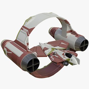 3D Jedi Starfighter model