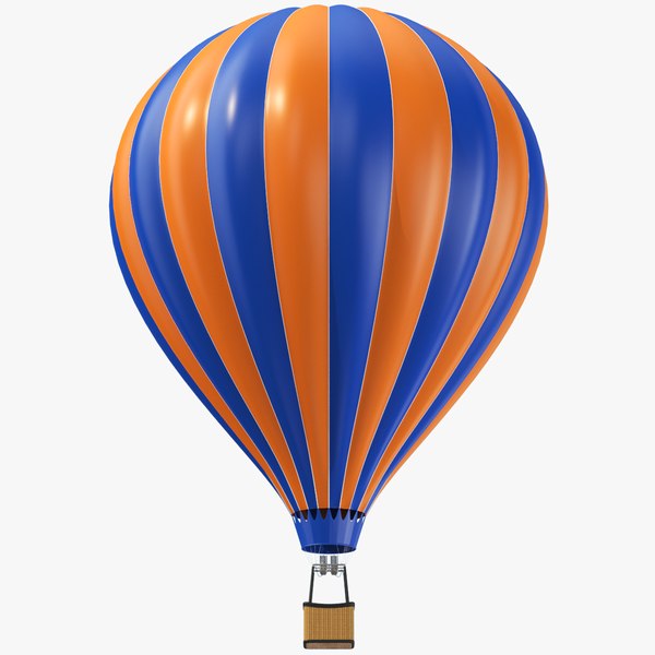 Hot Air Balloon 01 3D model