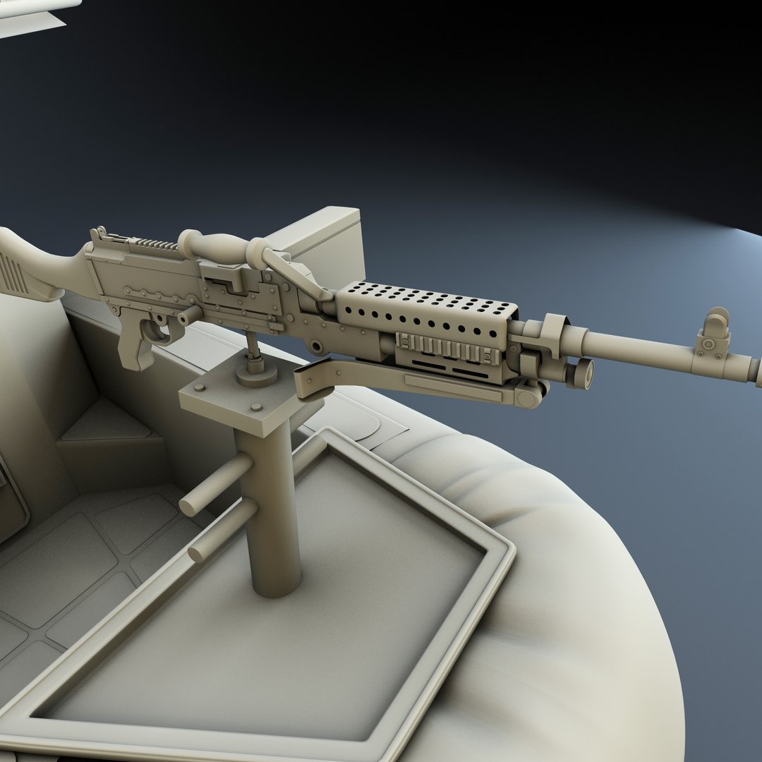 3d model defender coast guard rb-s