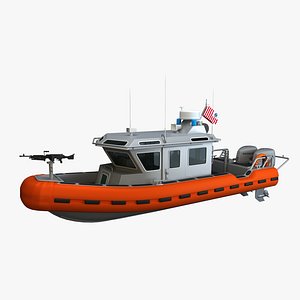 3d model defender coast guard rb-s