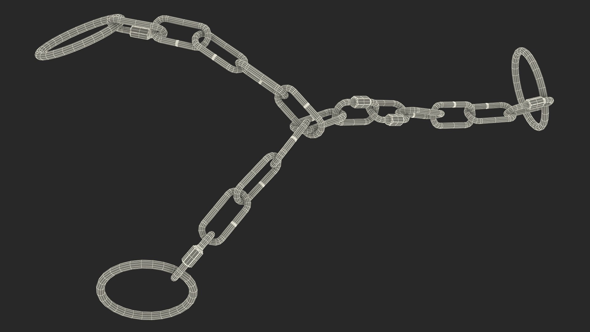 3D Model Chain For A Bull - TurboSquid 2167674