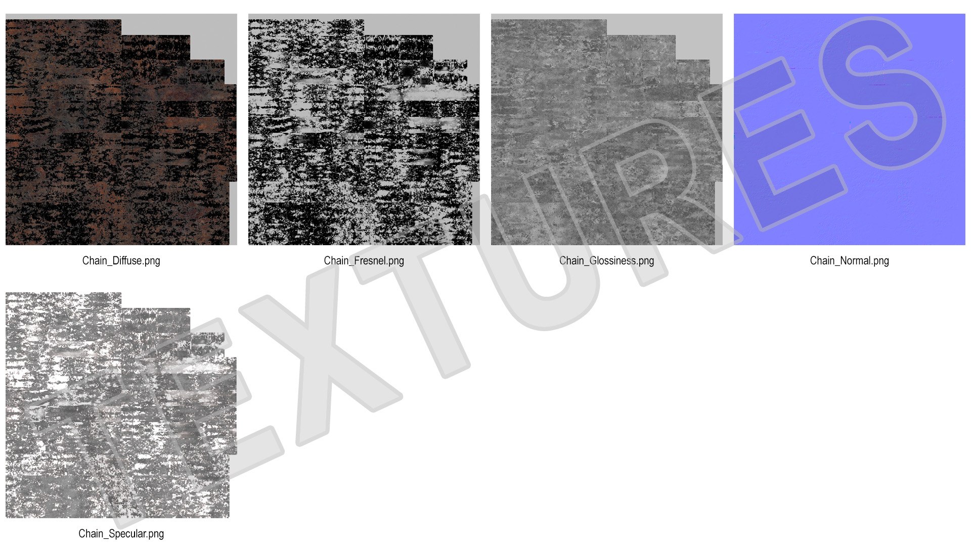 3D Model Chain For A Bull - TurboSquid 2167674