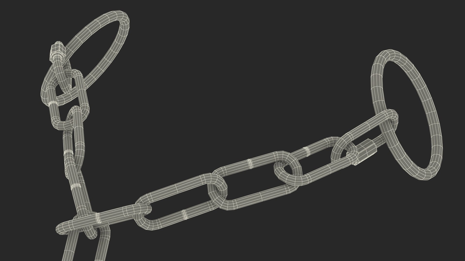 3D Model Chain For A Bull - TurboSquid 2167674