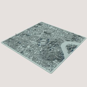 Shanghai City China 3D model