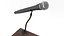 election components podium microphone 3D