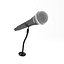 election components podium microphone 3D