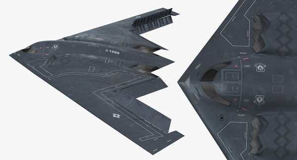 Stealth Bomber B-2 Spirit 3ds