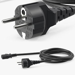 PC Power Cord Europe