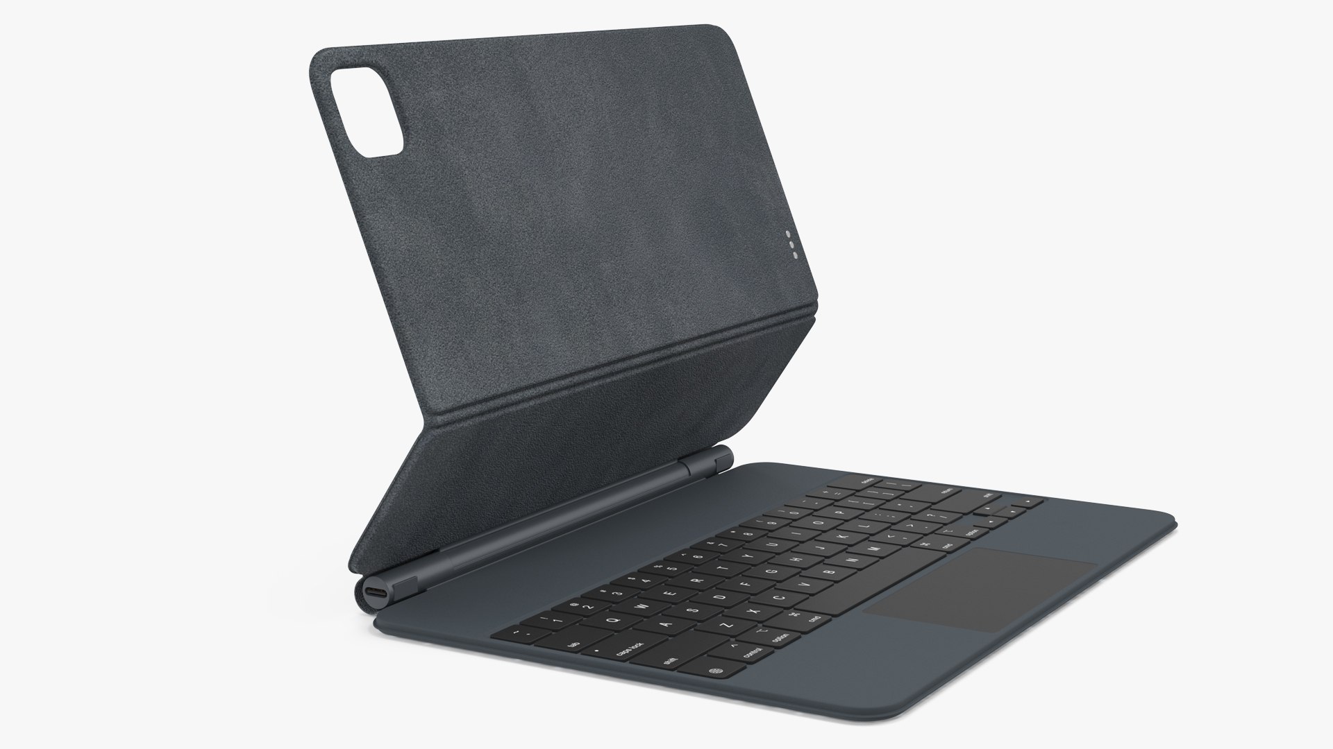 Magic Keyboard for 11 inch iPad Rigged 3D model preview
