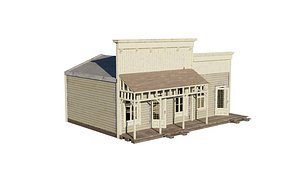 3D Western House wst08