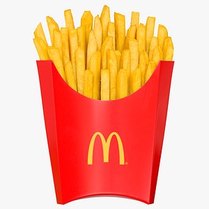 Realistic McDonalds French Fry(1) 3D model