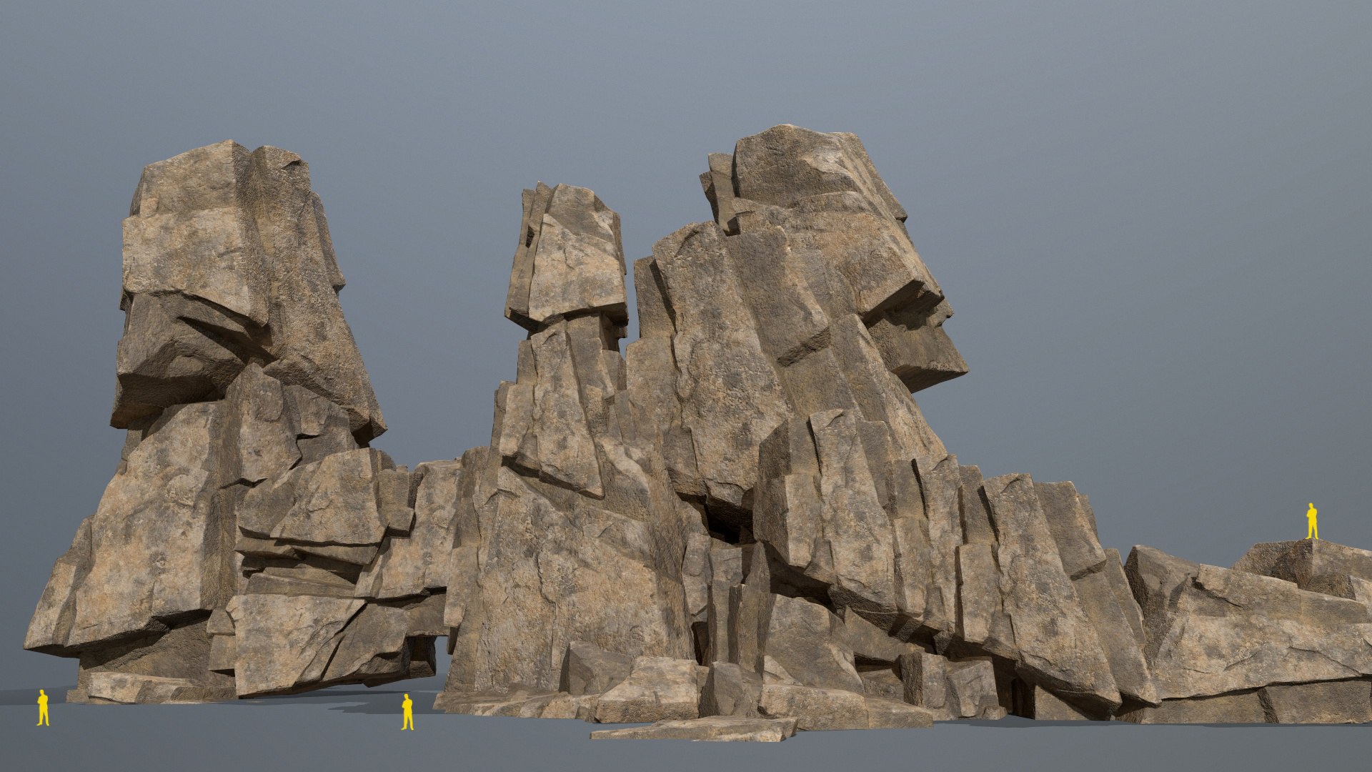 Desert Rocks 3D Model - TurboSquid 2135119