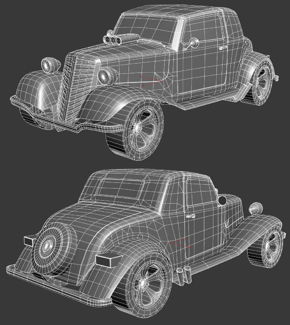 3D Unity 3D Generic Sports Cars Set 02 model - TurboSquid 1793638