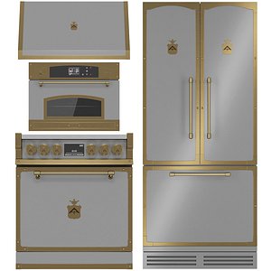 OFFICINE GULLO kitchen appliance collection 3D model