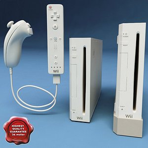 Nintendo Wii Mini Modelo 3D $59 - .3ds .c4d .fbx .lwo .ma .obj