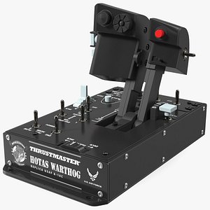 3D model Thrustmaster Hotas Warthog Dual Throttles
