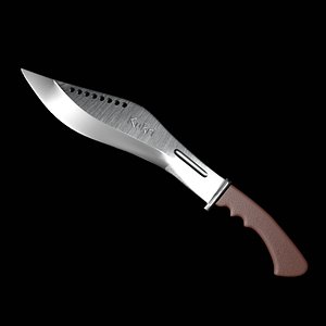 kukri knife 3D model