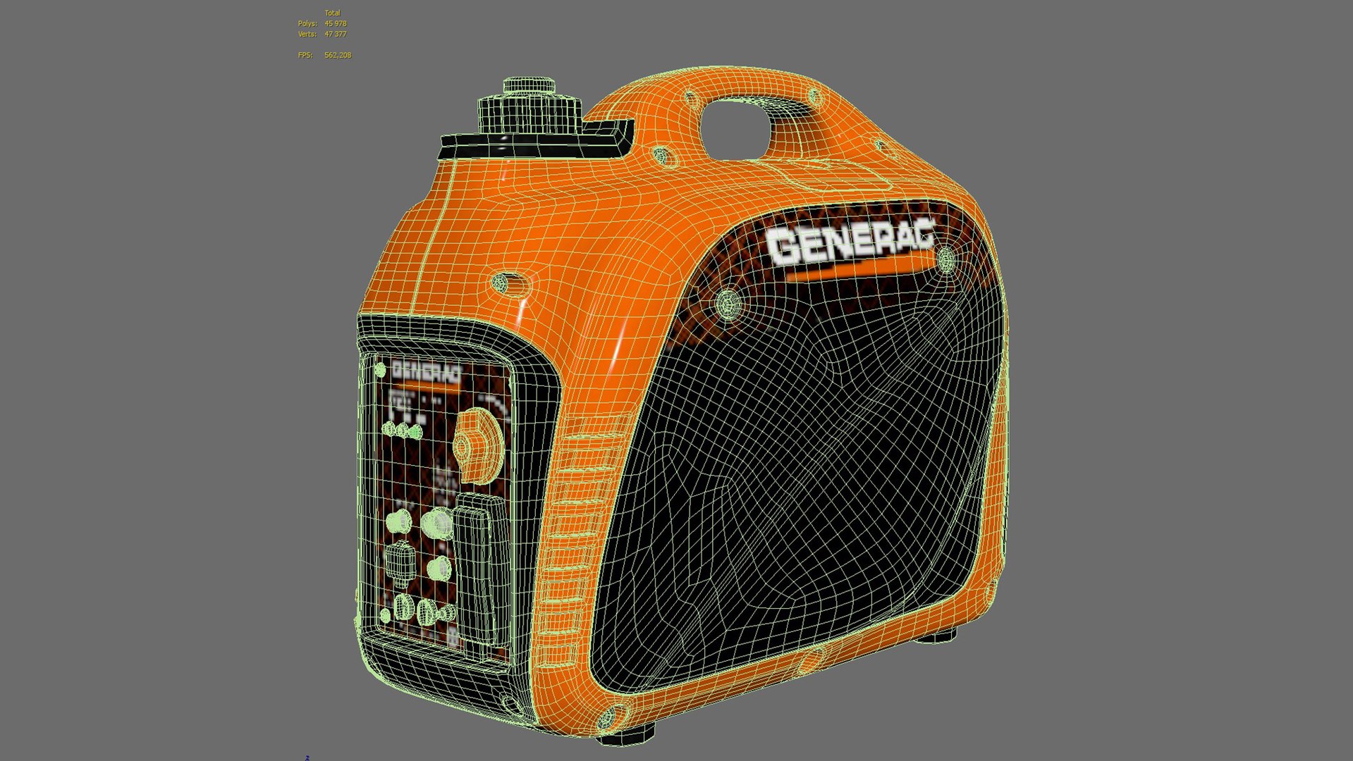 3D Model Generac GP2200i Generator - TurboSquid 2291220