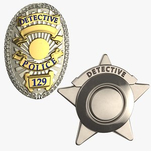 Detective Badges