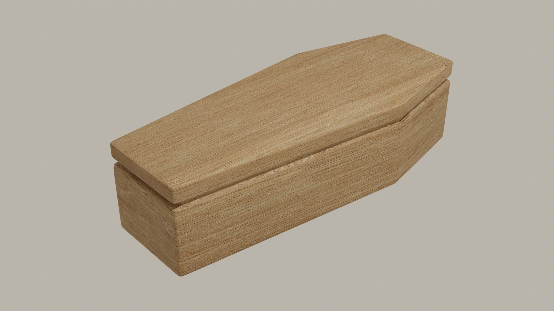 Wooden Coffin 3D - TurboSquid 2132590