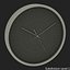 Office Clock 2 Green 3D Model