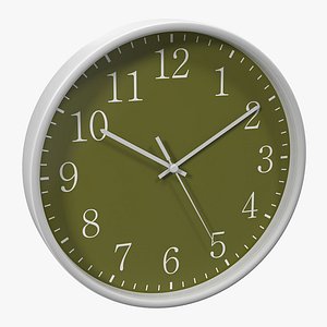office clock 2 green max