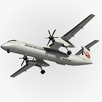 Dash 8 Q400 JAL