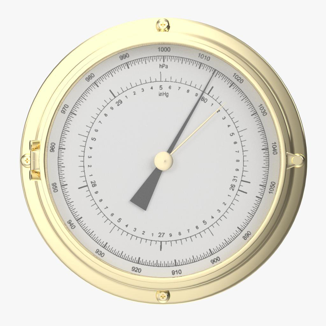 3D model wall barometer https://p.turbosquid.com/ts-thumb/3G/dMBYCm/N42DfoMg/wall_barometerturntable/jpg/1581808403/1920x1080/turn_fit_q99/0787ba4305c886f9379195443019ec39634bf33a/wall_barometerturntable-1.jpg