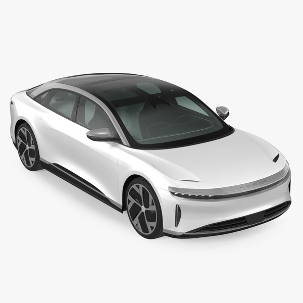 Electric Luxury Sedan Lucid Air 3D model