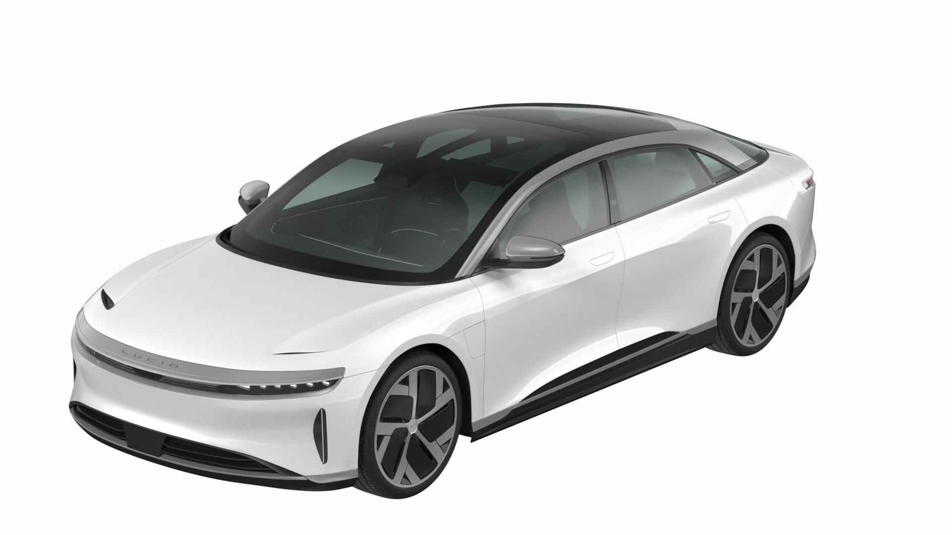 Electric Luxury Sedan Lucid Air 3D Model TurboSquid 1752812
