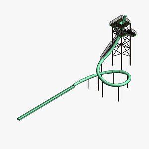 Waterslide 02 DROP 3D